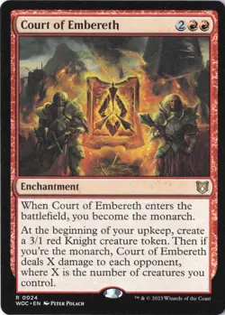 Court of Embereth R Commander: Wilds of Eldraine 24 NM - Image 1