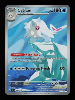 Cetitan 201/191 Illustration Rare Surging Sparks Pokemon Cards - Image 1