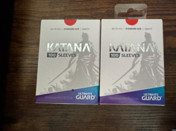 Ultimate Guard Katana Standard Card Sleeves 100pk - Pokemon - TWO PACKS - Image 1