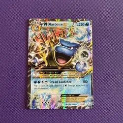 Pokemon TCG Mega M Blastoise EX Holo Card 18/83 Generations LP - Image 1