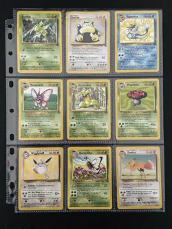 Pokemon TCG 1999 Wotc Jungle Complete Non Holo Set 45 Cards Nm-lp Condition - Image 3