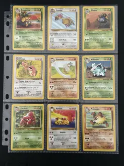 Pokemon TCG 1999 Wotc Jungle Complete Non Holo Set 45 Cards Nm-lp Condition - Image 5