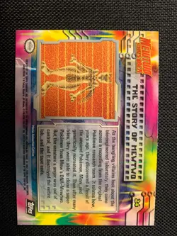 Pokemon Card THE STORY OF MEWTWO #24 Mewtwo Strikes Back Textured Holo - Image 3