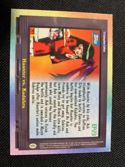Pokemon Topps EP23 Haunter vs. Kadabra Holo Card Rare - Image 3