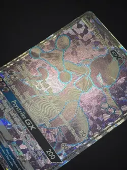 Mewtwo GX 72/73 SM Shining Legends Holo Full Art Rare Pokemon Card LP - Image 3