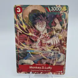 Monkey D. Luffy - P-006 (Tournament Pack Vol. 1) P-006 One Piece Card English NM - Image 1