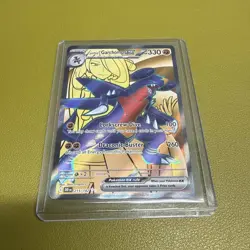Pokemon Card Cynthia's Garchomp ex 215/182 Ultra Rare Destined Rivals NM - Image 1