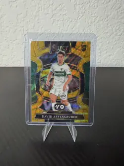 2025 PANINI SELECT DAVID AFFENGRUBER #86 GOLD MOJO /10 TEAM ELCHE CF - Image 1