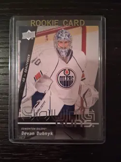 2009-10 Upper Deck Series 2 Hockey DEVAN DUBNYK #462 YOUNG GUNS ROOKIE - Image 1