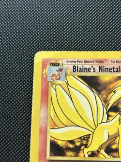 Wizards of the Coast Blaine's Ninetales 21/132 Gym Challenge Rare Reg EN 2000 - Image 2