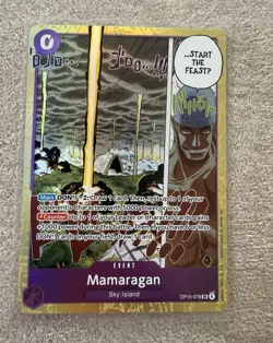 Bandai One Piece CCG Mamaragan OP15-078 SR Event Sky Island EN - Image 1