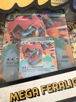 Pokemon - Mega Evolution Ascended Heroes Feraligatr Mega EX Box New & Sealed x3 - Image 4