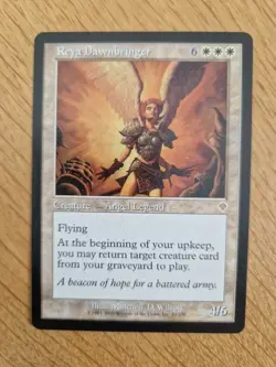 Magic The Gathering MTG - Invasion - Reya Dawnbringer - Image 1
