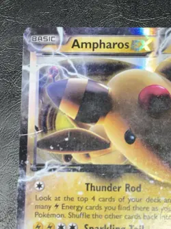 Ampharos EX 27/98 Ancient Origins Ultra Rare Holo Pokemon Card - Image 2