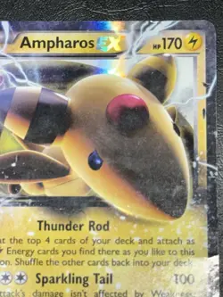 Ampharos EX 27/98 Ancient Origins Ultra Rare Holo Pokemon Card - Image 3