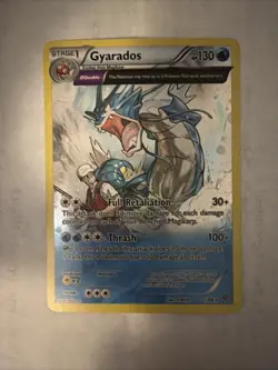 COSMOS Gyarados 21/98 XY Ancient Origins Holo Promo Pokemon Card - Moderate Play - Image 1