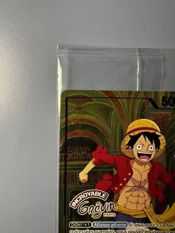 Monkey D Luffy Op13-001 X Musee Grevin One Piece Card French Exclusive Promo - Image 4