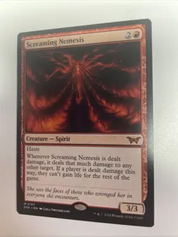 1x Screaming Nemesis Duskmourn MTG Magic the Gathering NMfree Shipping - Image 1