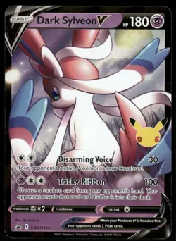 Pokemon Cards Dark Sylveon V SWSH134 Holo Sword & Shield Promo Holo Promo NM *2 - Image 1