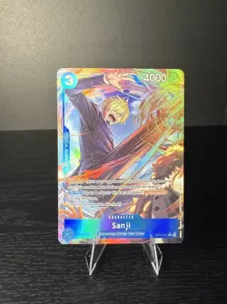 Sanji OP15-047 Alt Art One Piece Card Game Adventure on Kami's Island English NM - Image 1
