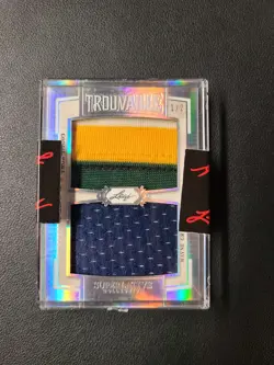 2021 Leaf Superlative Trouvaille Ovechkin/Gretzky/Howe/Lemieux Thick Patch #1/2 - Image 1