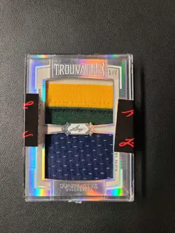 2021 Leaf Superlative Trouvaille Ovechkin/Gretzky/Howe/Lemieux Thick Patch #1/2 - Image 3