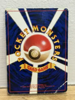 Pokemon Card Mewtwo #150 Holo Rare Base Set Japanese HP-D - Image 2