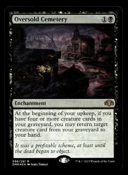 Oversold Cemetery 96 Foil R Dominaria Remastered - Image 1