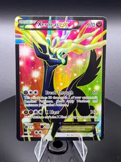 Xerneas EX 146/146 NM Full Art XY Base Set Pokemon Card TCG - Image 1