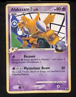 Alakazam E4 38/111 Non-Holo Rising Rivals Pokemon TCG Card 2009 - Image 1