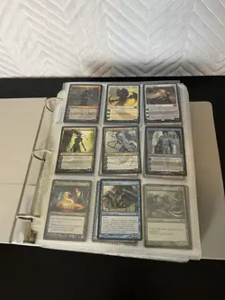 Vintage Magic The Gathering Trading Card Miscellaneous Collection Binder Various - Image 1