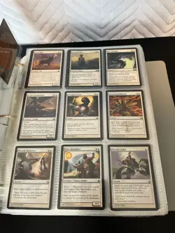 Vintage Magic The Gathering Trading Card Miscellaneous Collection Binder Various - Image 3