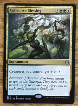 MTG Starter Commander Decks, Collective Blessing - Image 1