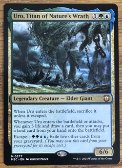 MTG Modern Horizons 3 Commander, Uro, Titan of Nature's Wrath - Image 1