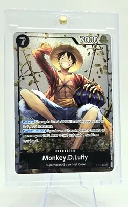 One Piece CCG Monkey.D.Luffy P-075 Tin Pack Promo Card - Image 3