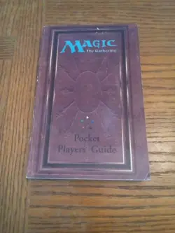 Magic The Gathering Pocket Players Guide 1994 GOOD CONDITION - Image 1