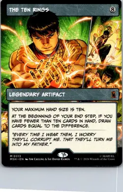 The Ten Rings (Borderless) Marvel Super Heroes Foil - Image 1