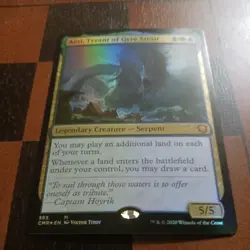 Mtg Aesi, Tyrant of Gyre Strait FOIL LP/NM Commander Legends Serpant Card Rare - Image 2