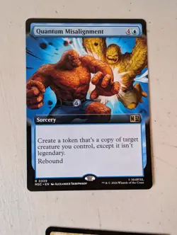 Magic the Gathering Marvel Super Heroes Commander MSC Rare Cards - Image 5