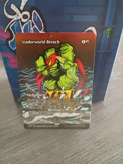 Wizards of the Coast MTG Secret Lair Underworld Breach Enchantment Rare EN - Image 1