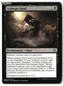 MTG Animate Dead [LIST - 78] LP - Image 2
