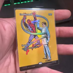 Counterspell 0009 Borderless MTG Spider-Man FOIL NM/M - Image 1