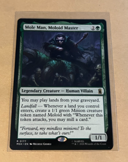 MTG - Mole Man, Moloid Master - Marvel Super Heroes - Image 1