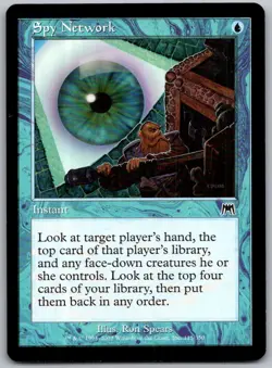 Spy Network 115 Common Onslaught Magic: The Gathering Lightly Played - Image 1
