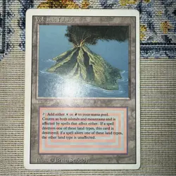 Volcanic Island, Revised. MTG. Dual Land - Magic the Gathering - Image 1
