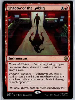 Shadow of the Goblin 87 MTG Marvel's Spider-Man Non-Foil NM/M - Image 1