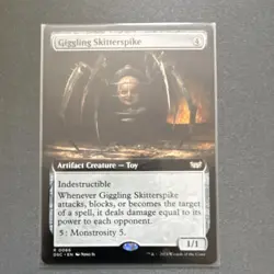 Giggling Skitterspike Duskmourn 0066 extended art - Image 1