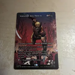 Wolverine, Best There Is Borderless - MAR 0097 - NM - MTG Magic - Image 1