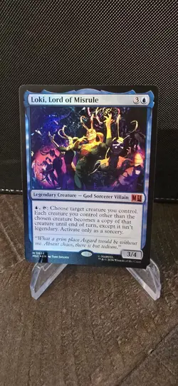 Loki, Lord of Misrule Commander: Marvel Super Heroes MTG Foil Near Mint 0628 - Image 1