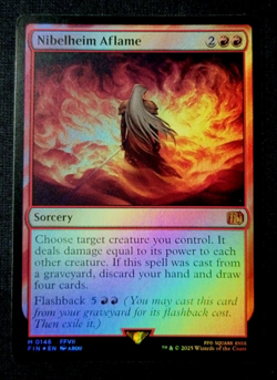 Nibelheim Aflame FOIL FINAL FANTASY - Image 1